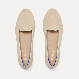 Rothy's “The Lounge Loafer” in Sandstone